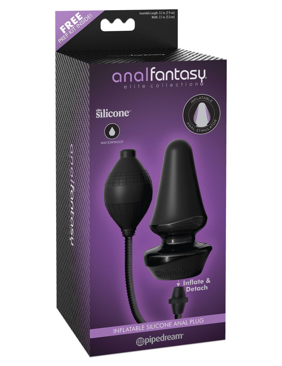 Anal Fantasy Elite Inflatable Silicone Butt Plug