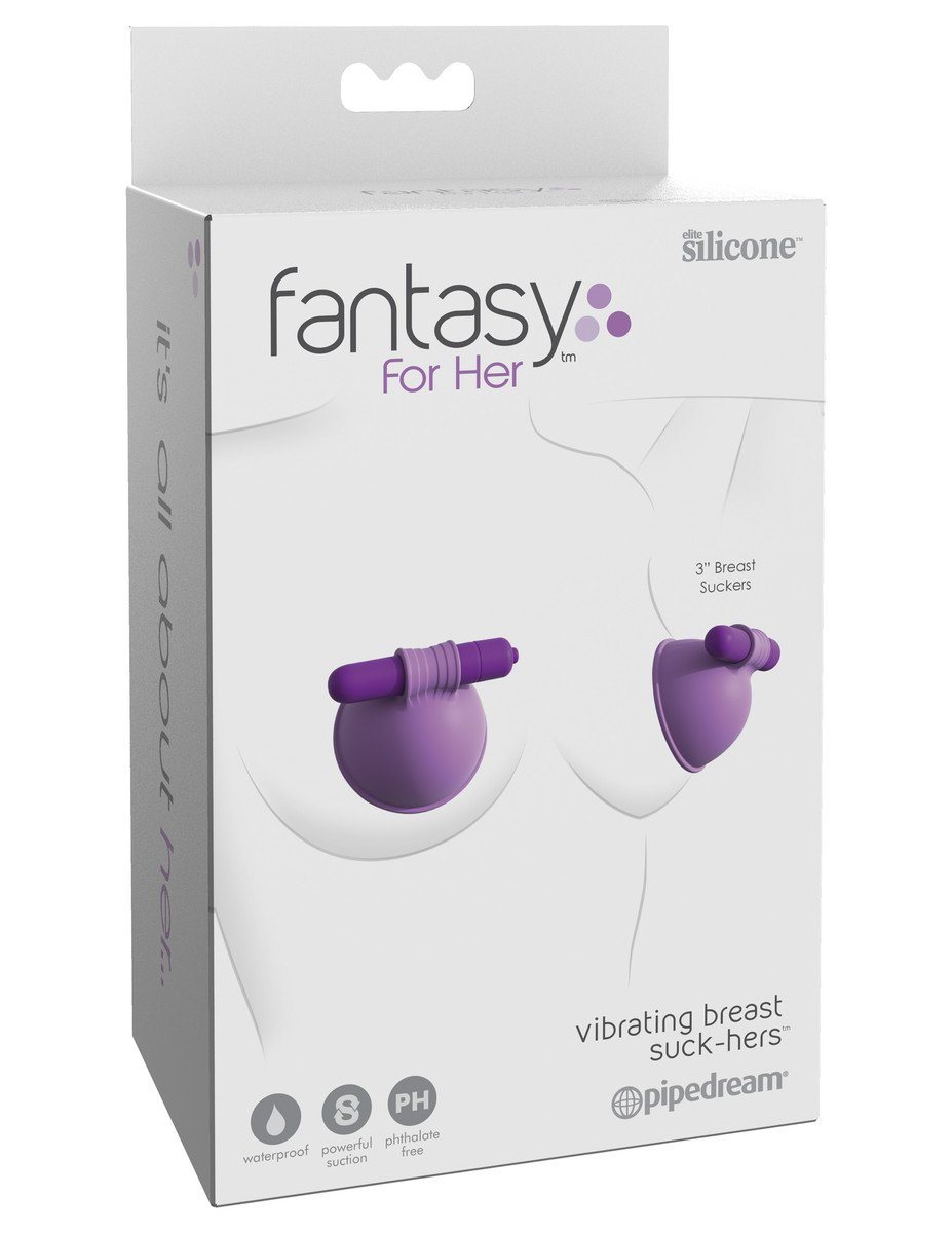 Fantasy For Her Vibrating Breast Suck-Hers - joujou.com.au