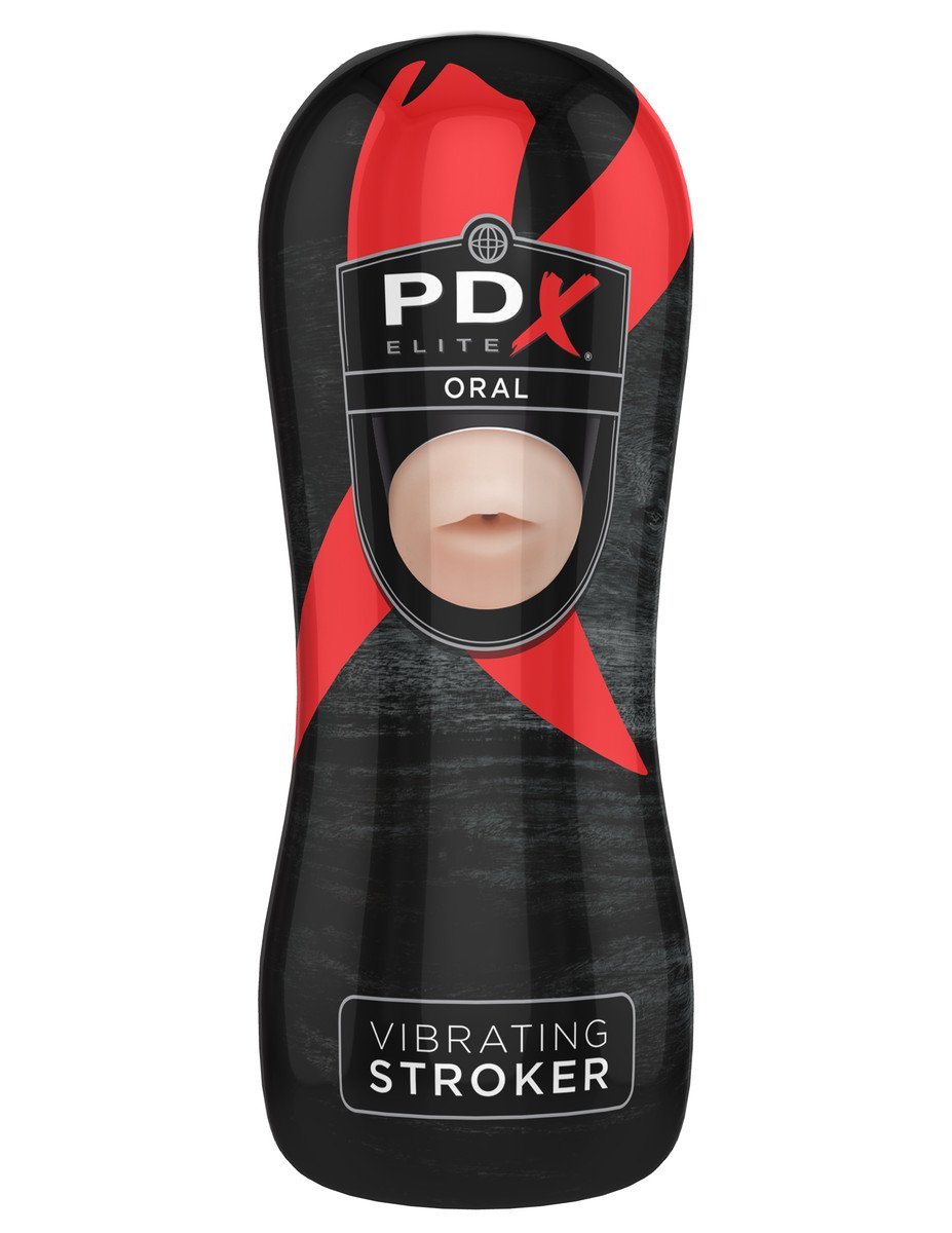 PDX ELITE Vibrating Stroker - joujou.com.au