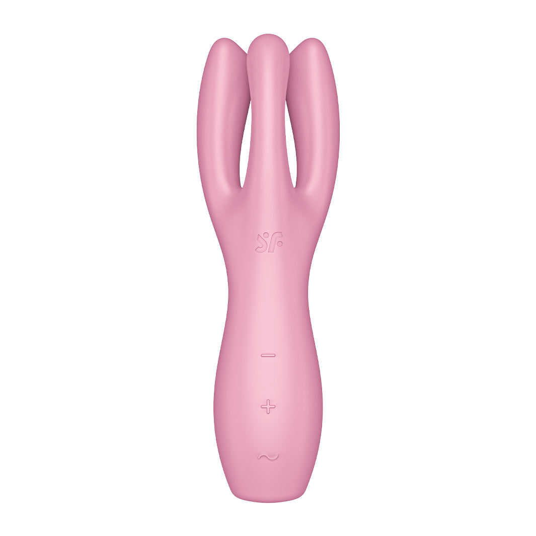 Satisfyer Threesome 3 Triple Head Stimulator - joujou.com.au