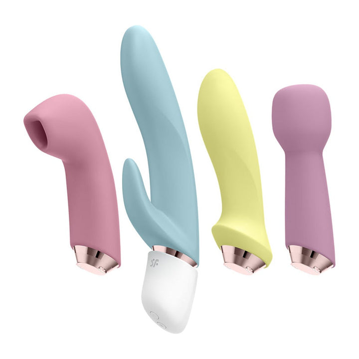 Satisfyer Marvelous Four Air pulse & Vibrator Set - joujou.com.au