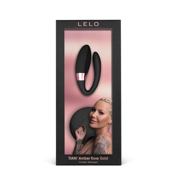 TIANI Amber Rose Gold Couples Massager by LELO - joujou.com.au