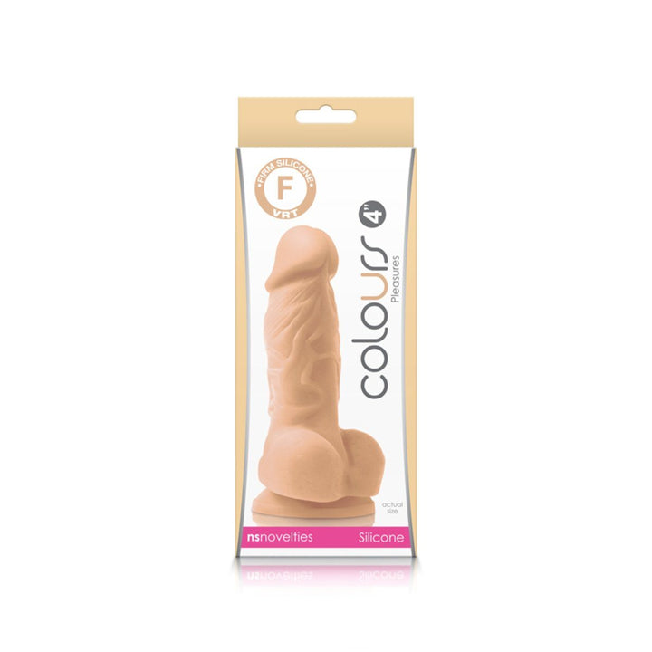 Colours Pleasures 4 Inch Realistic Dildo - joujou.com.au