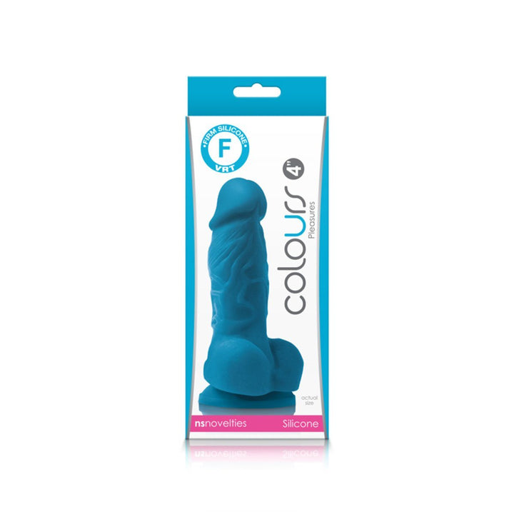 Colours Pleasures 4 Inch Realistic Dildo - joujou.com.au