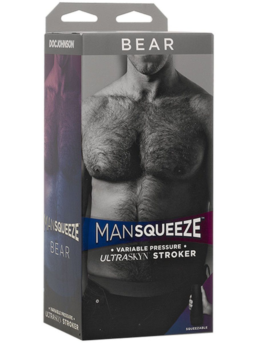 Man Squeeze Bear Ass