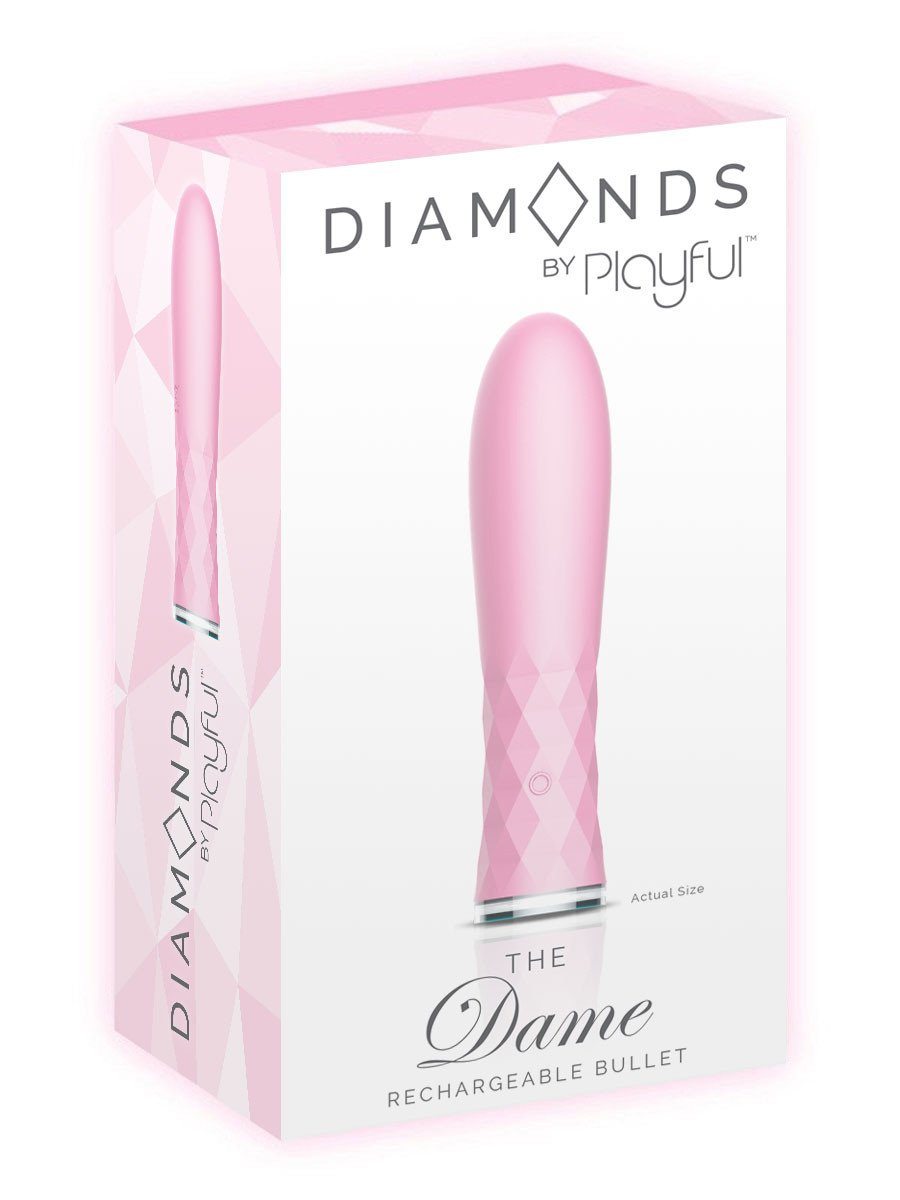 Playful Diamonds The Dame - Rechargeable Bullet - joujou.com.au