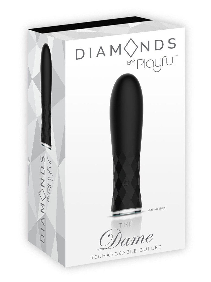 Playful Diamonds The Dame - Rechargeable Bullet - joujou.com.au