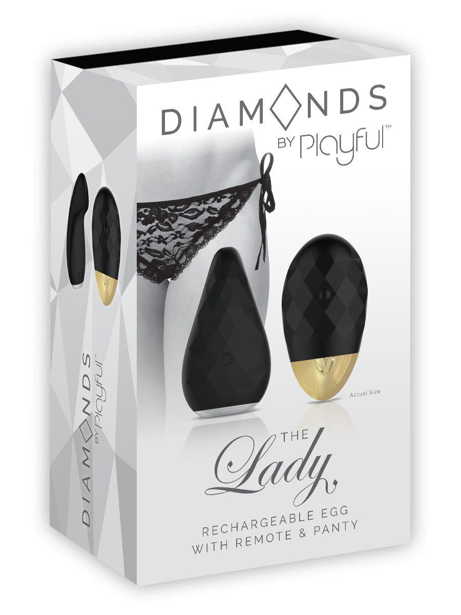 Playful Diamonds The Lady - Panty Vibrator - joujou.com.au