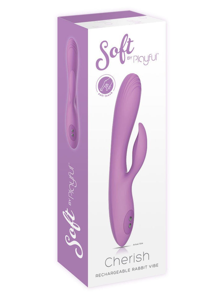 Soft by Playful Cherish - Rabbit Vibrator - joujou.com.au