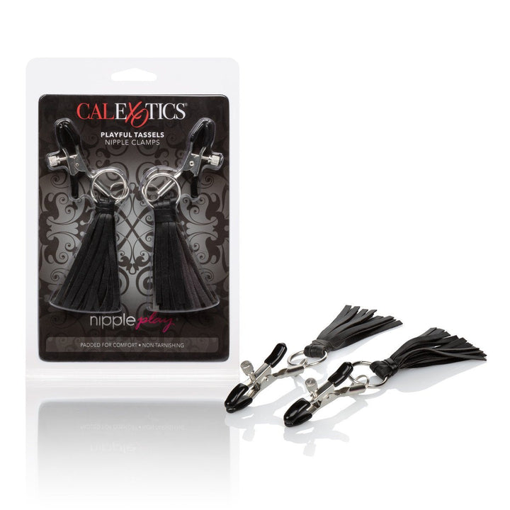 Nipple Play Playful Tassels Nipple Clamps - joujou.com.au