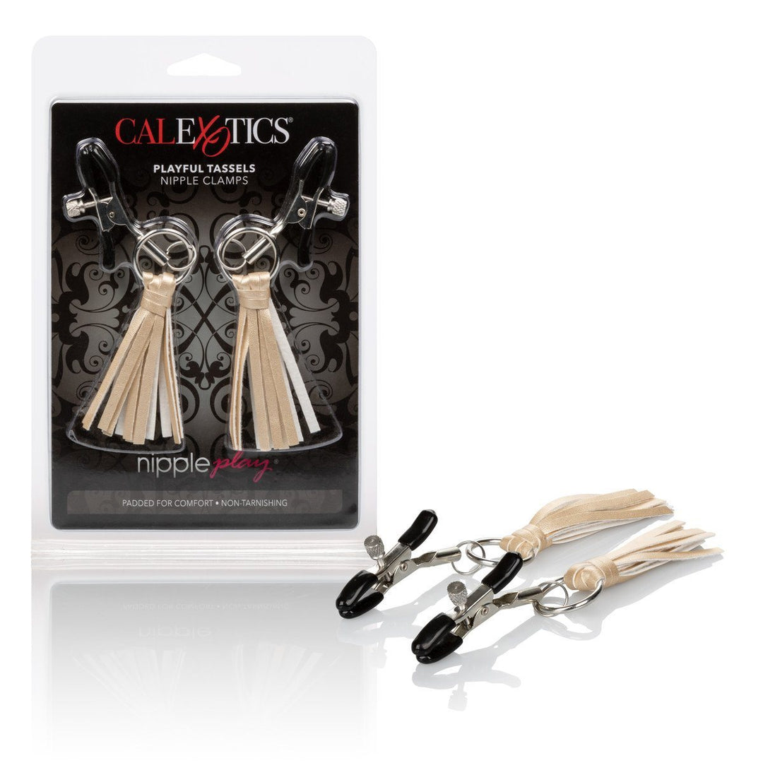 Nipple Play Playful Tassels Nipple Clamps - joujou.com.au