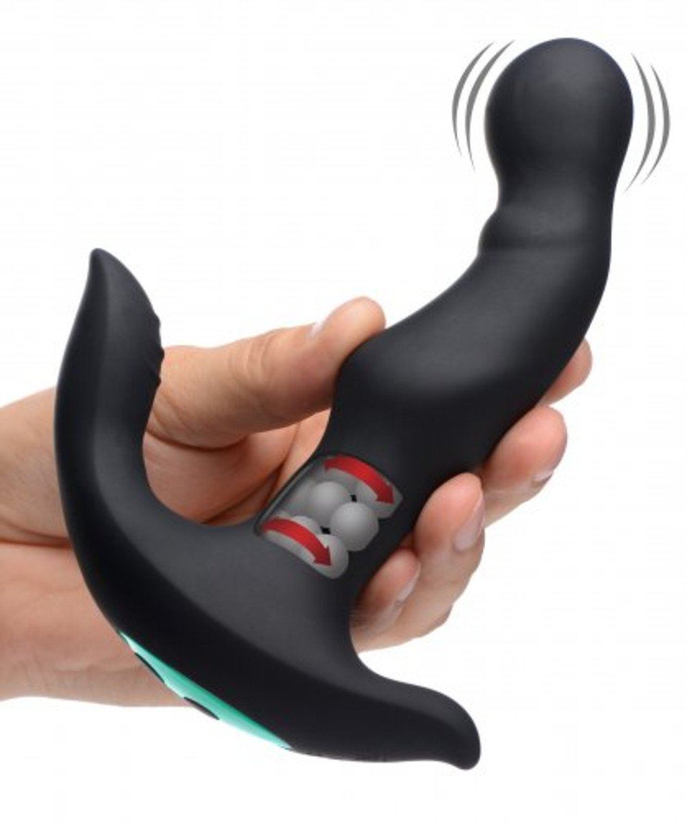 Pro Rim Rotating Vibrating Silicone Prostate Stimulator - joujou.com.au