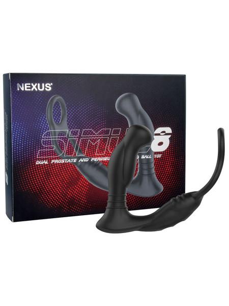 Nexus SIMUL8 Dual Motor Anal Cock And Ball Toy - joujou.com.au