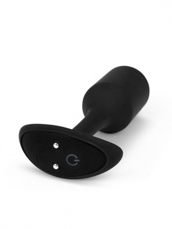 bVibe Vibrating Snug Plug Medium- Weighted Butt Plugs - joujou.com.au