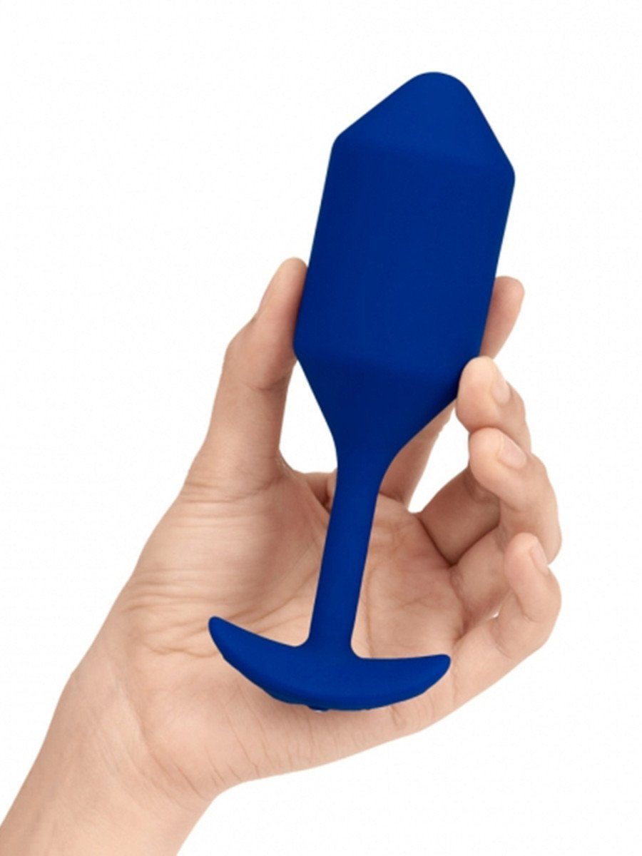 bVibe Vibrating Snug Plug XL - Weighted Butt Plugs - joujou.com.au