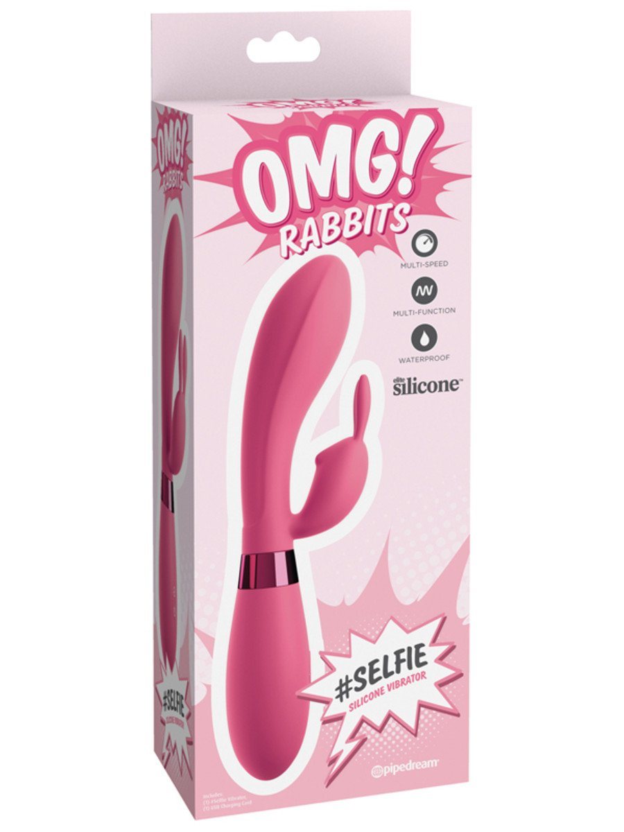 OMG Rabbits Selfie Silicone Vibrator