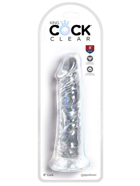 King Cock Clear 8 In. Cock