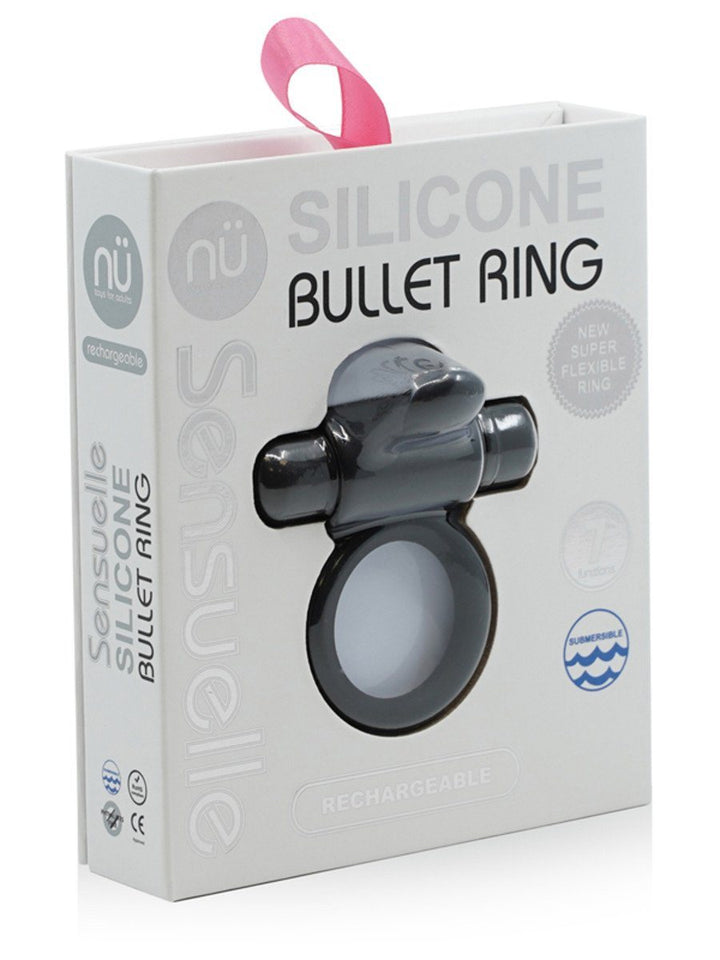 Nu Sensuelle Silicone Bullet Ring