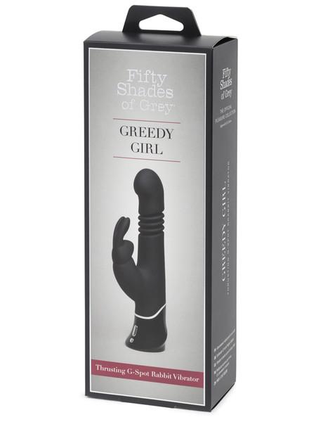 Fifty Shades Of Grey Greedy Girl Thrusting G-Spot Rabbit Vibrator