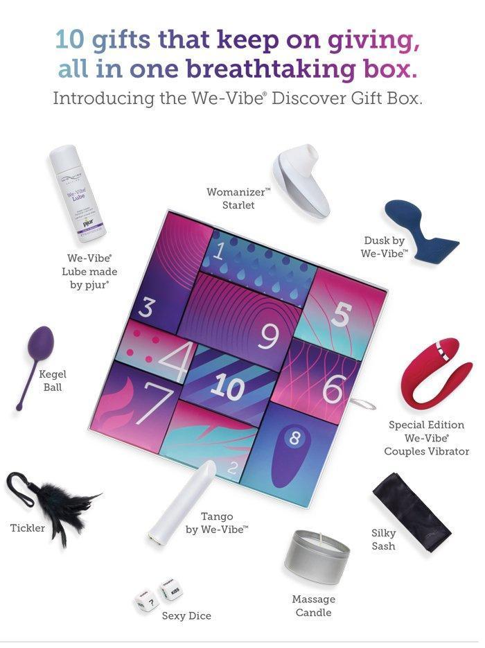 We-Vibe / Womanizer Discover 10 Day Gift Box - joujou.com.au