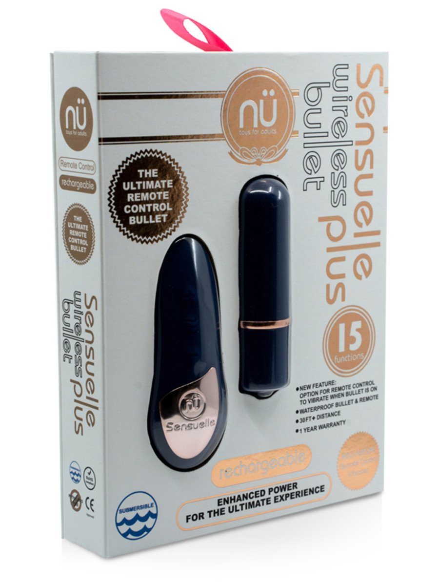 Nu Sensuelle Remote Control Wireless Bullet Plus - joujou.com.au