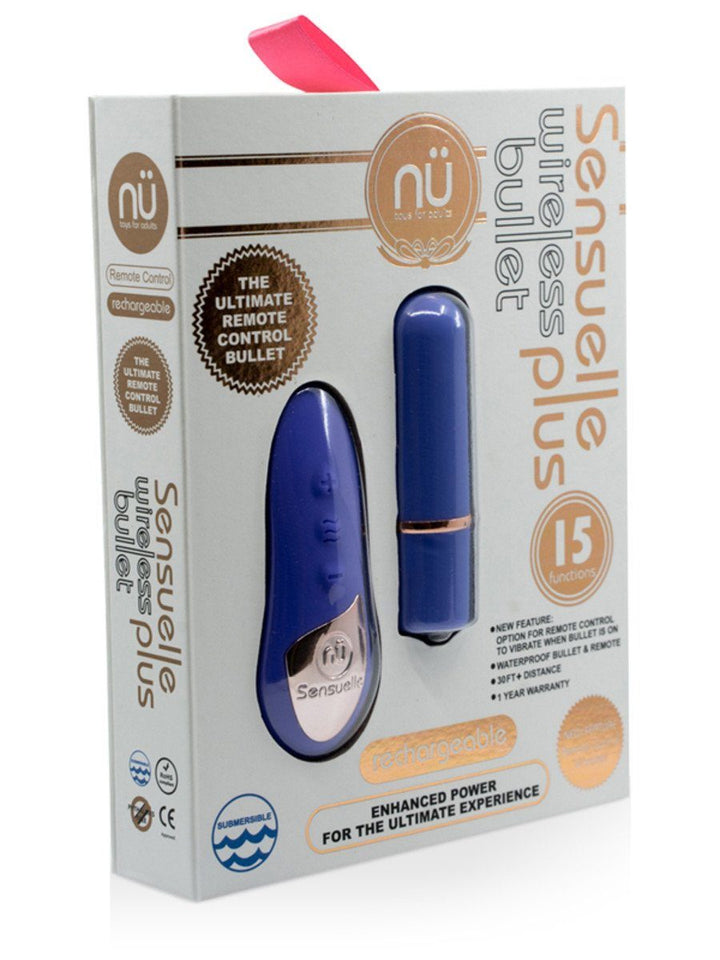 Nu Sensuelle Remote Control Wireless Bullet Plus - joujou.com.au