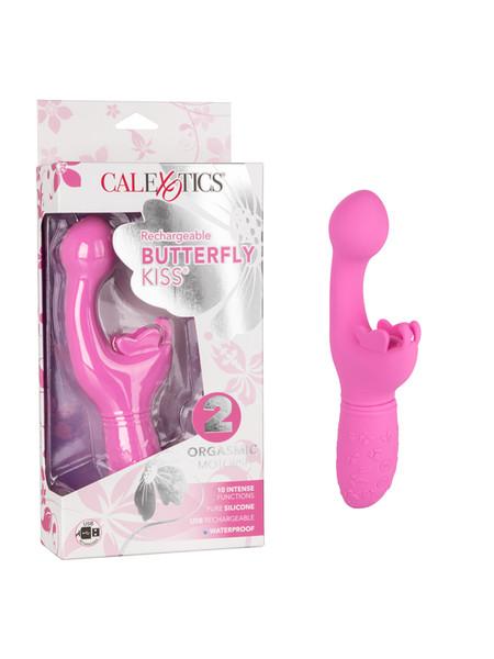 Shop JOUJOU - BUTTERFLY KISS Rechargeable RABBIT VIBRATOR Pink