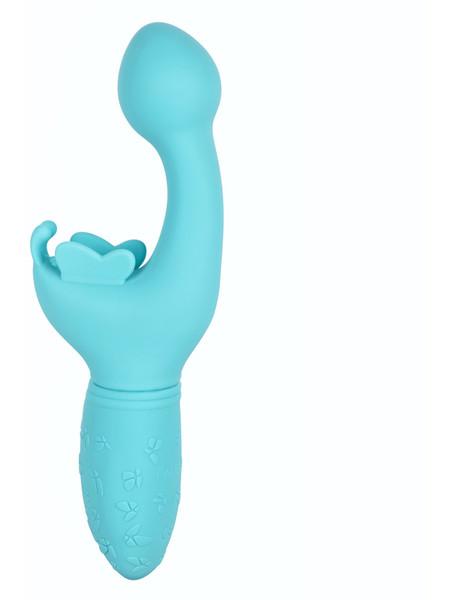 Shop JOUJOU - BUTTERFLY KISS Rechargeable RABBIT VIBRATOR Blue