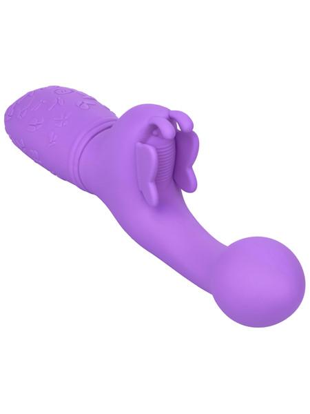 Shop JOUJOU - BUTTERFLY KISS Rechargeable RABBIT VIBRATOR Purple