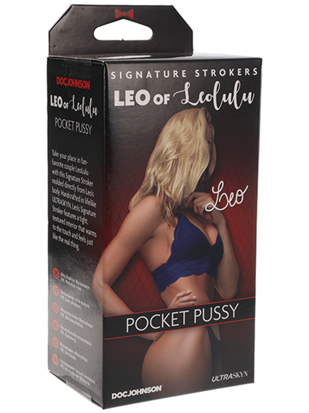 Signature Strokers Leo Of Leolulu ULTRASKYN Pocket Pussy - joujou.com.au