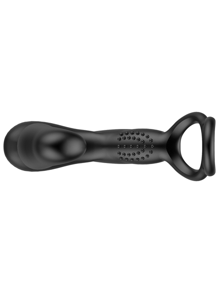 REVO Embrace Rotating Prostate and perineum massager with cock and ball rings - joujou.com.au