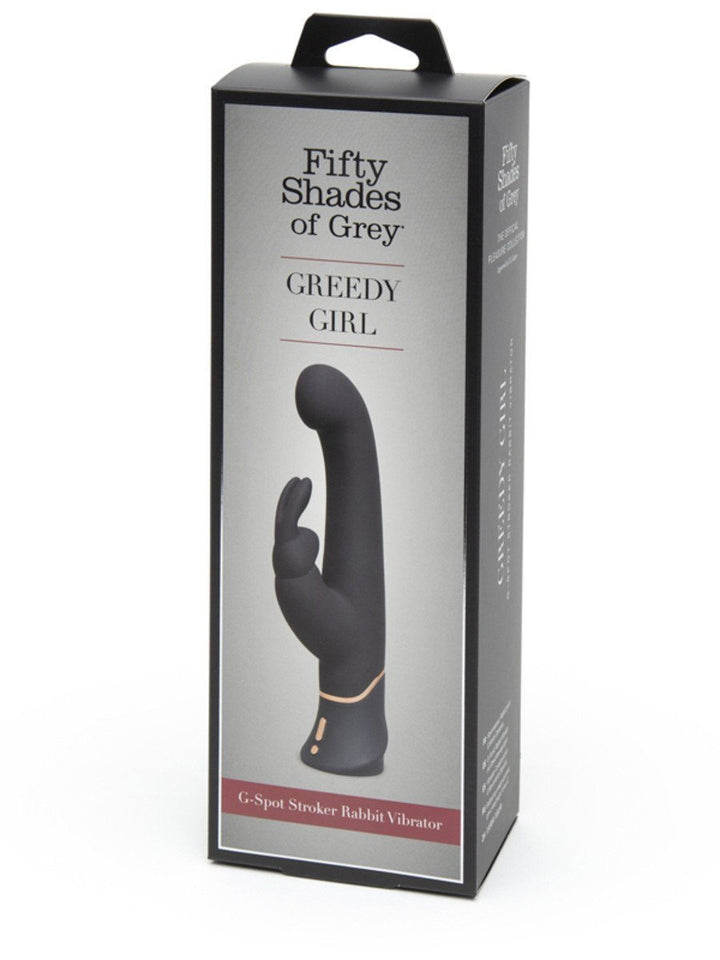 Fifty Shades of Grey Greedy Girl Stroking Motion G-Spot Vibrator - joujou.com.au