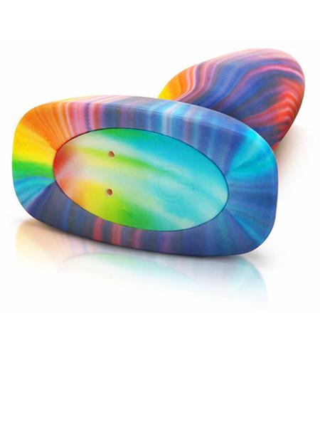 bVibe Peace And Love Tie-Dye Rimming Plug - joujou.com.au