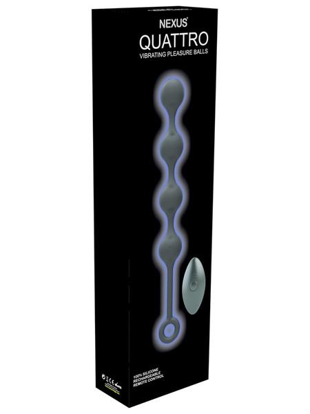 Nexus QUATTRO 7 SPEED VIBRATING ANAL BEADS - joujou.com.au