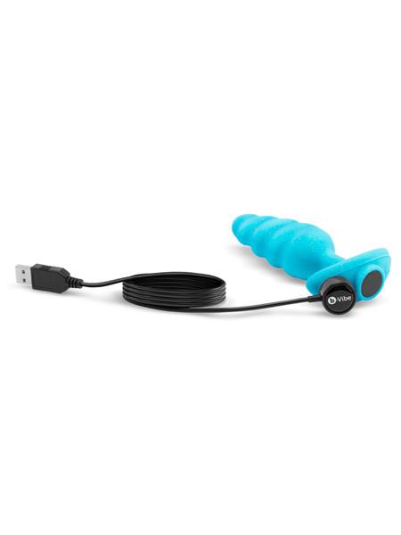 B-VIBE Unicorn Vibrating Butt Plug Set - joujou.com.au