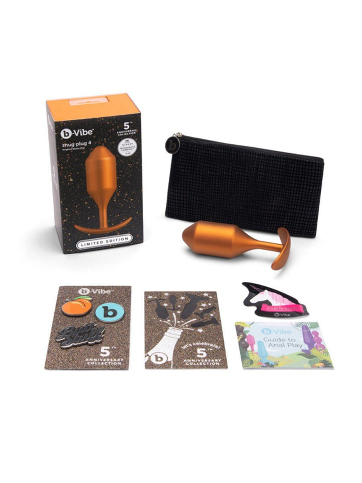 bVibe Snug Plug - Weighted BUTT PLUG - joujou.com.au