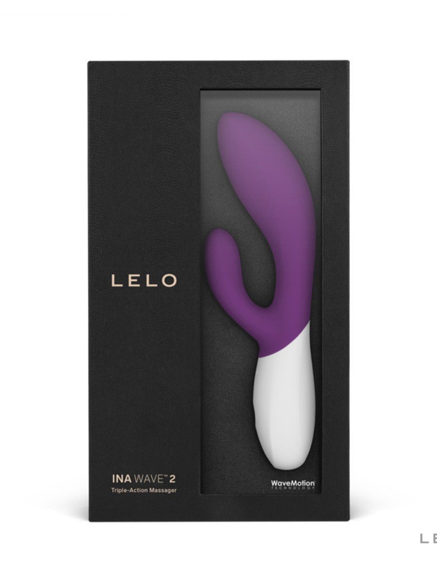 LELO Ina Wave 2 Come Hither G-Spot Rabbit Vibrator - joujou.com.au