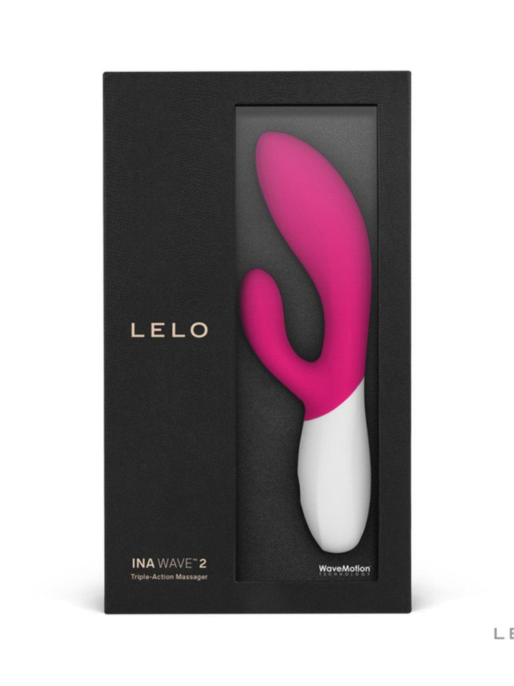 LELO Ina Wave 2 Come Hither G-Spot Rabbit Vibrator - joujou.com.au