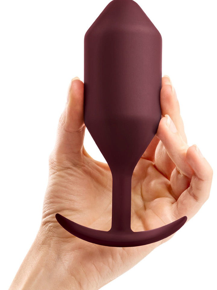 bVibe Snug Plug - Weighted BUTT PLUG - joujou.com.au