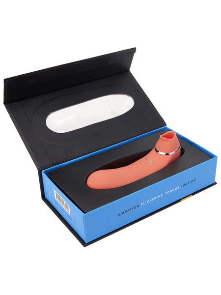 Nu Sensuelle Trinitii Flickering & Suction Clit Massager - joujou.com.au