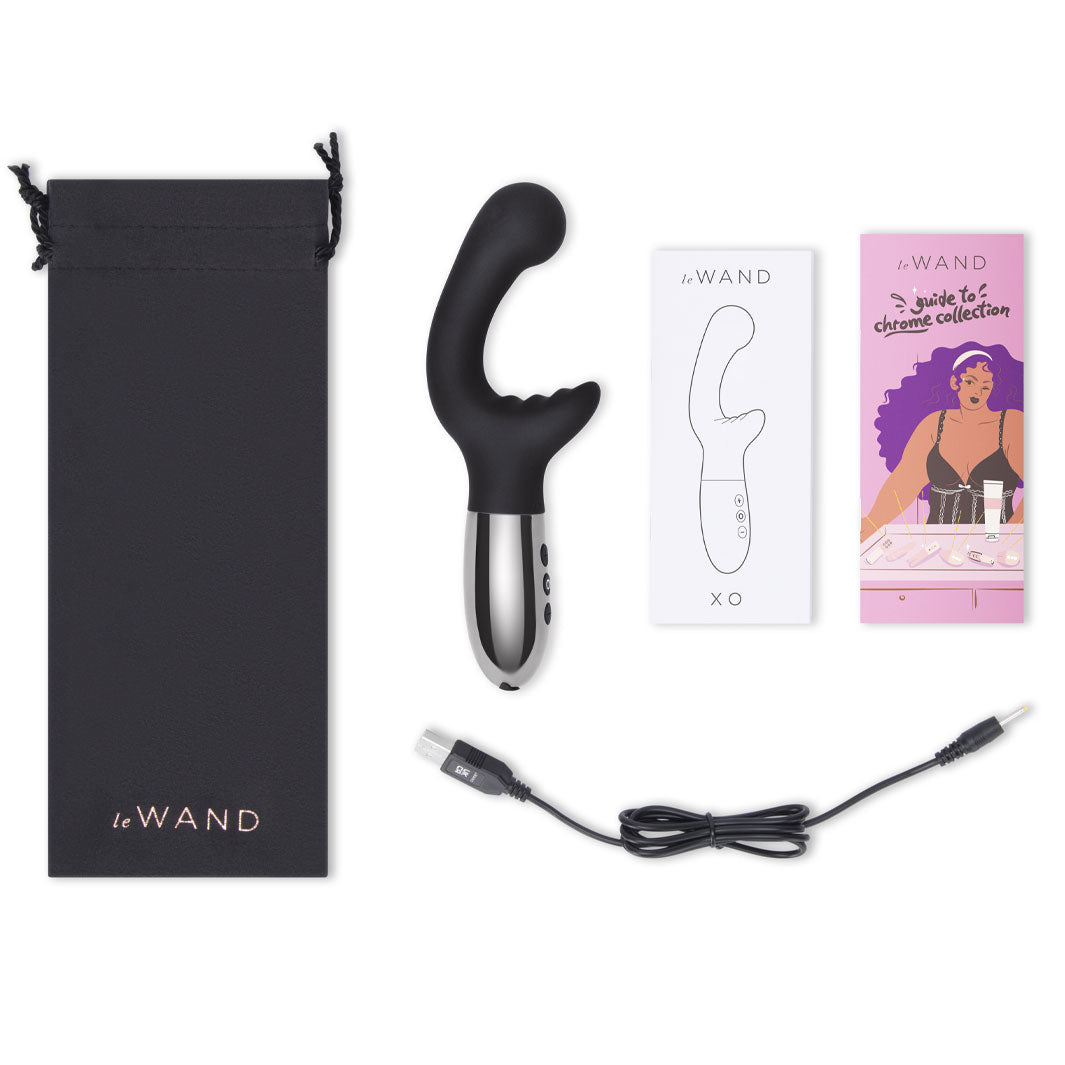 Le Wand Chrome XO G-Spot Vibrator - joujou.com.au