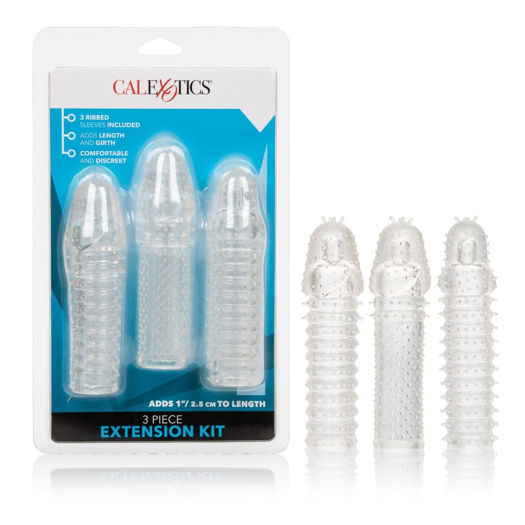 3 PIECE EXTENSION KIT - 1 IN. CLEAR