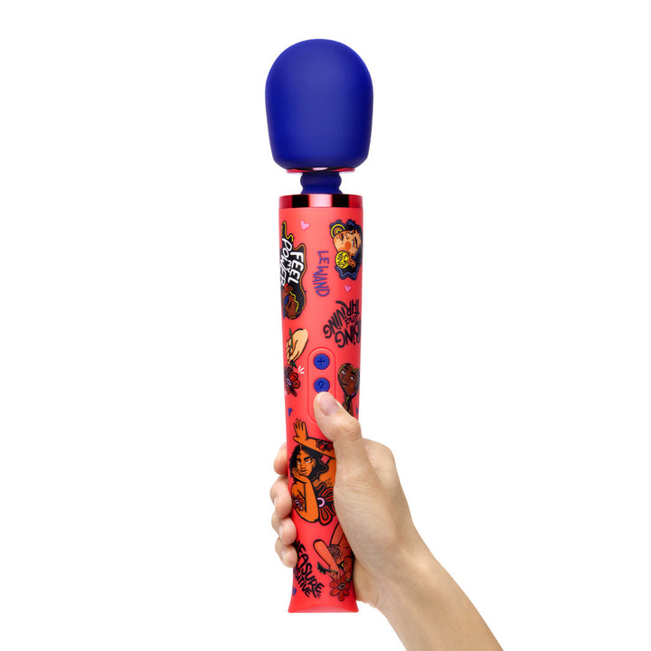 Le Wand Feel My Power 2022 Kelly Malka Edition Wand Massager - joujou.com.au