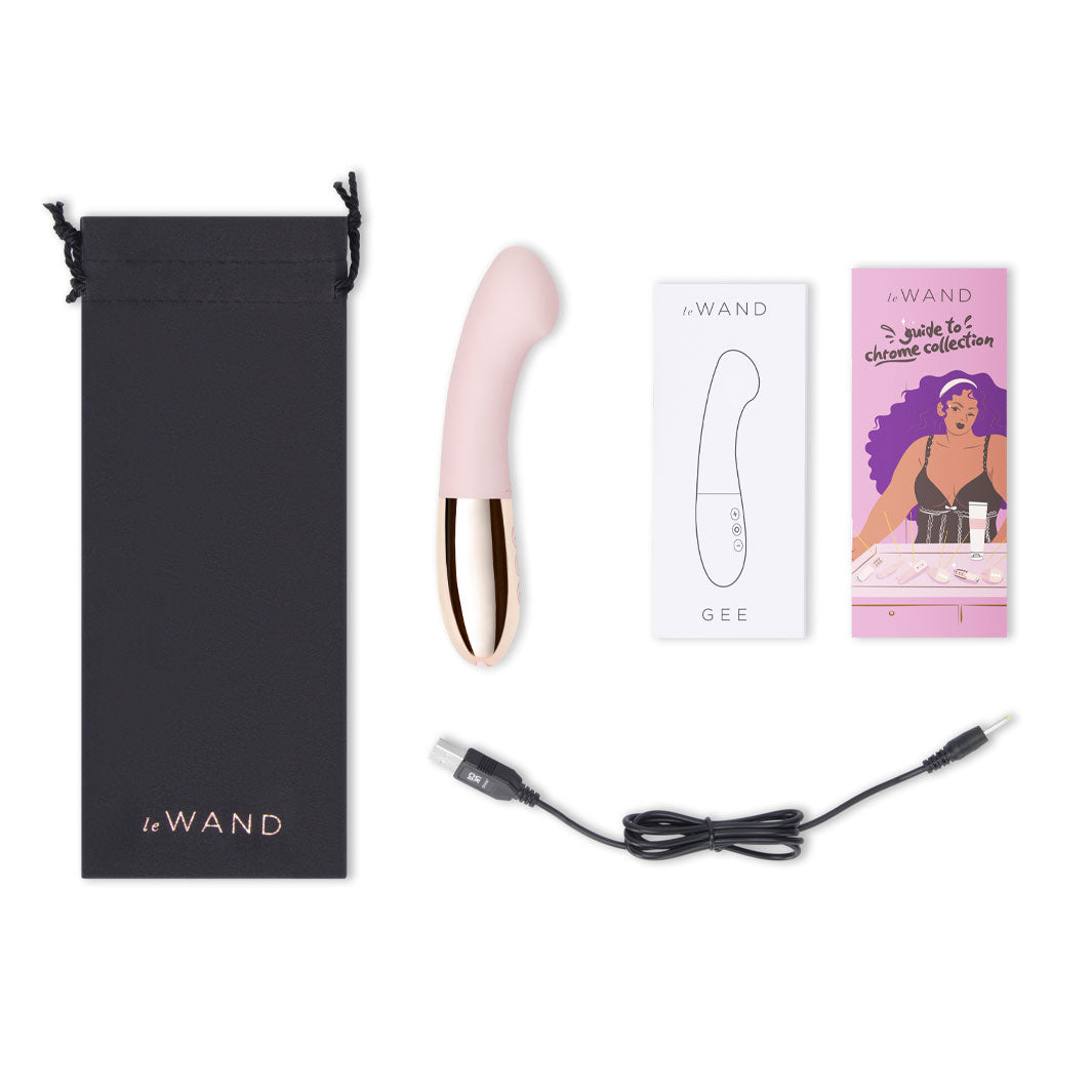 Le Wand Chrome Gee G-Spot Vibrator - joujou.com.au