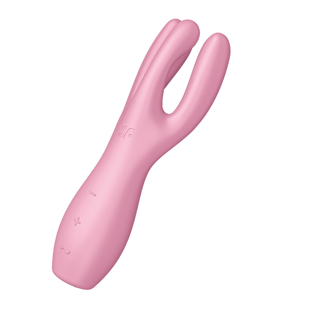 Satisfyer Threesome 3 Triple Head Stimulator - joujou.com.au