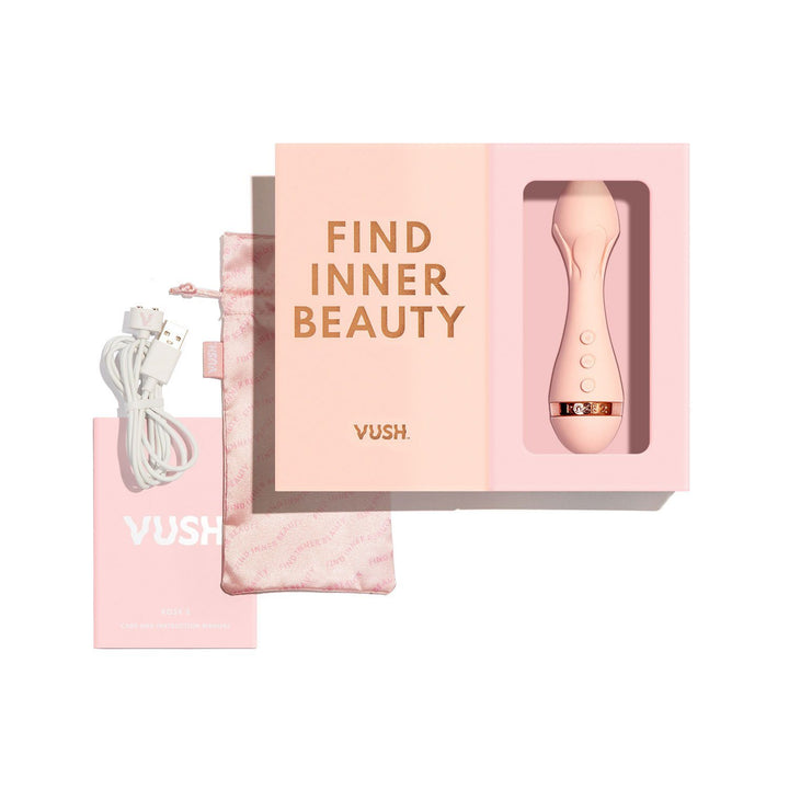 VUSH ROSE 2 Rumbly, Precision Bullet Vibrator - joujou.com.au