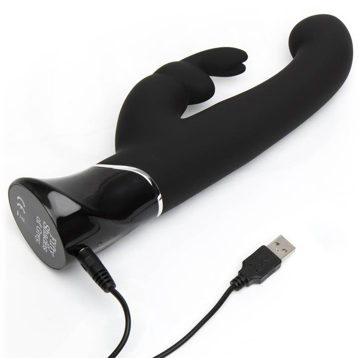 Fifty Shades Greedy Girl G-Spot Rabbit Vibrator | joujou.com.au