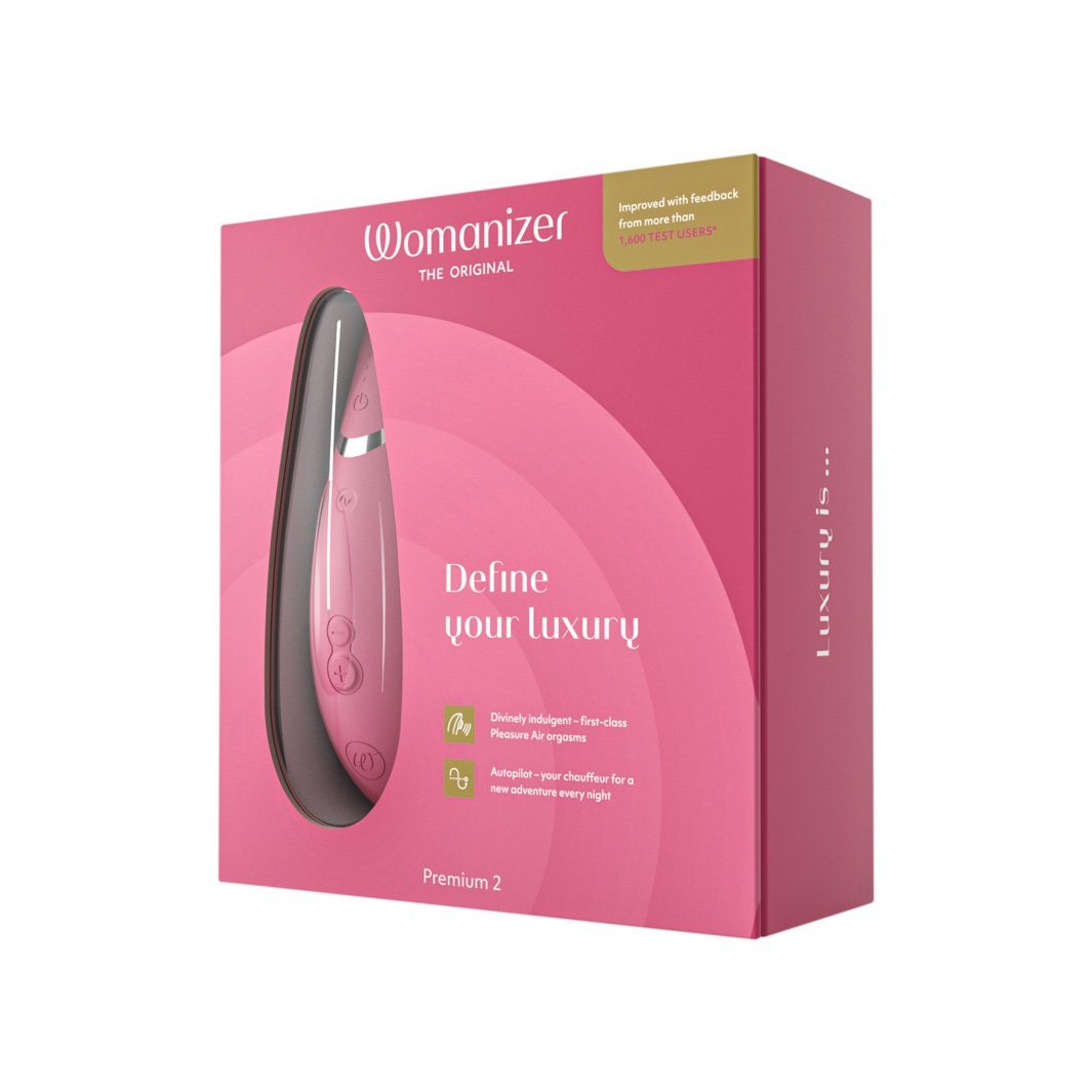 NEW Womanizer Premium 2 - Intense Clitoral Orgasm - joujou.com.au