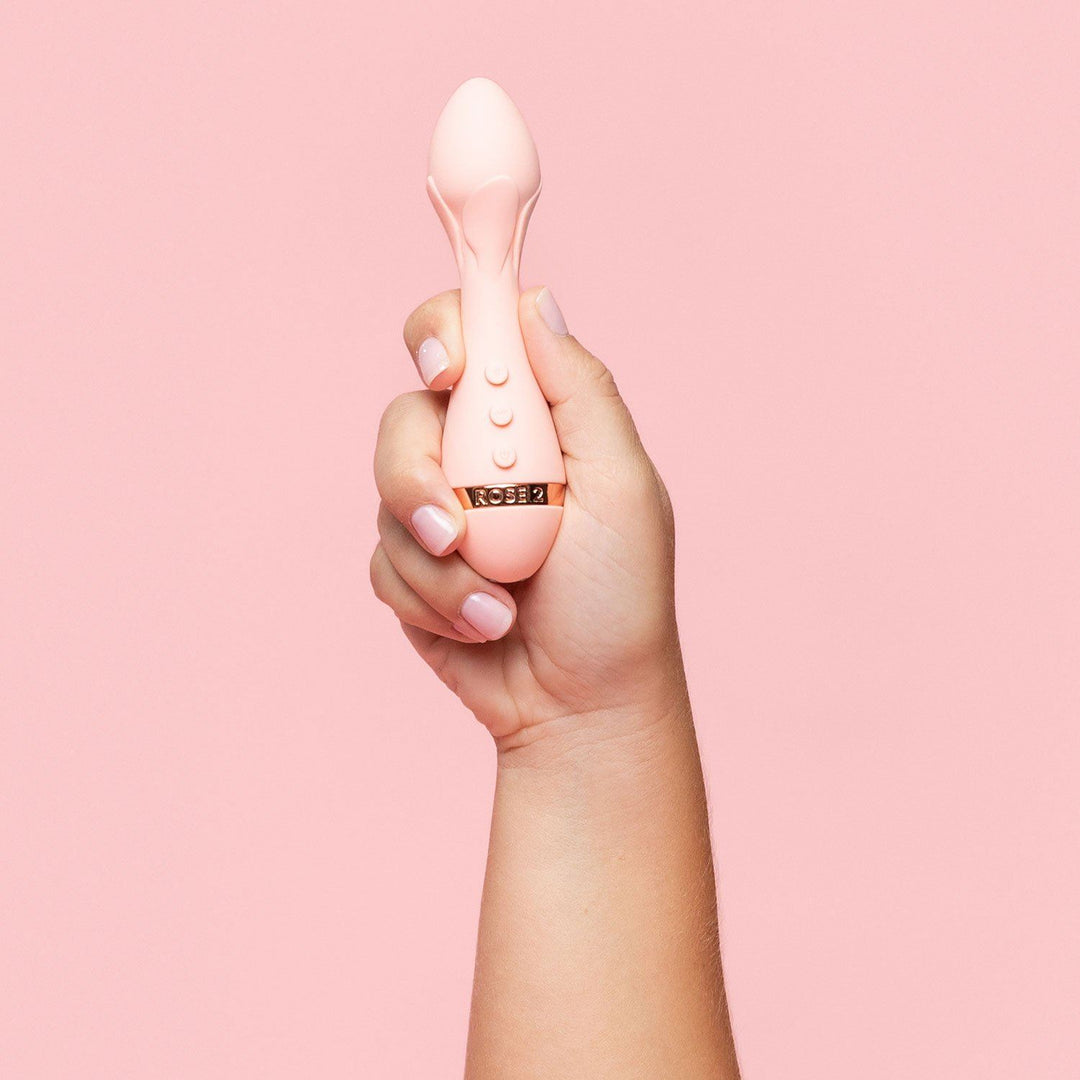 VUSH ROSE 2 Rumbly, Precision Bullet Vibrator - joujou.com.au