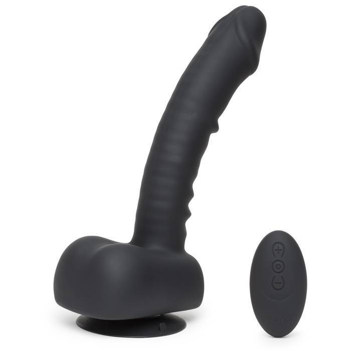 UPRIZE RISING 8 INCH VIBRATING REALISTIC DILDO - joujou.com.au